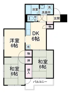 グランメゾンド蓮田【2階】の間取り