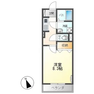フルール(Fleur)【1階】の間取り
