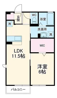 シャンテクレール Ⅱ【2階】の間取り