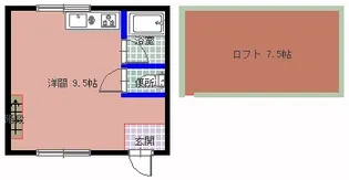 クラシカル金町【1階】の間取り