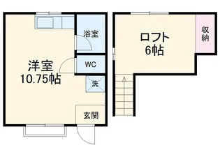 クラシカル金町【1階】の間取り