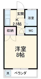 伊藤コーポ A【2階】の間取り