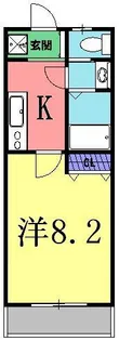 コーポ日和【1階】の間取り