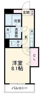 フローラ【1階】の間取り