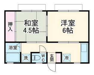 プティメゾンドゥーズ【1階】の間取り