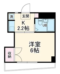 ルミエールたちばな【3階】の間取り
