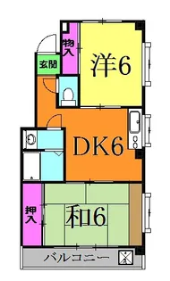 グランメール青砥【3階】の間取り