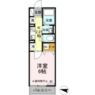 ロイヤルアーク【1階】の間取り