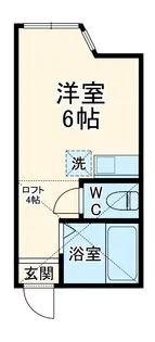 ユナイト武蔵小杉クリーブランドの杜【1階】の間取り