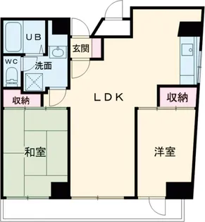 D’sVARIE亀有レジデンス【5階】の間取り