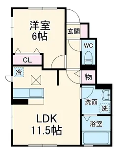 SAKURA TERRACE【1階】の間取り