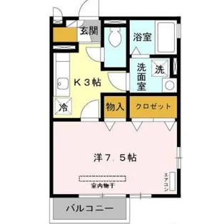 Tomorrow House【203号室】の間取り