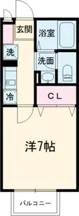 モナリエ北小岩【1階】の間取り