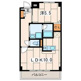 グレイス・ヒルズ・葛ヶ谷【203号室】の間取り