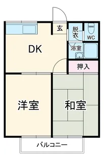 ピュアコート人形【1階】の間取り