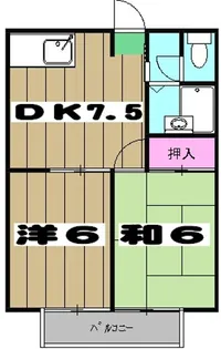 ピュアコート人形【2階】の間取り