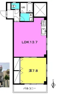吉野マンション【2階】の間取り