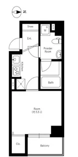 AXAS東武練馬【4階】の間取り
