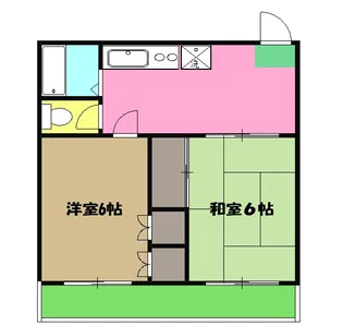 ファミールハイツ【201号室】の間取り