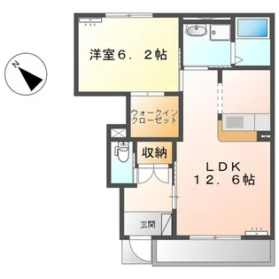 セロシア【103号室】の間取り