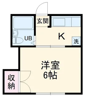 レリーフ日吉【1階】の間取り