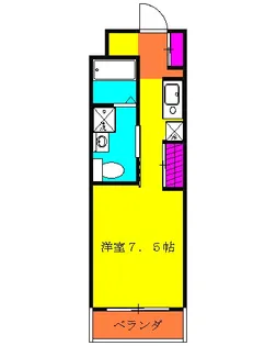 アークK B棟【2階】の間取り