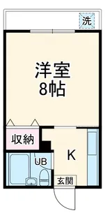 サイト−ハイツ【2階】の間取り