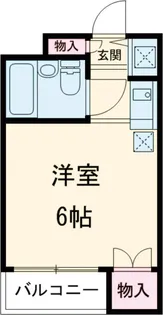 コスモ金町【305号室】の間取り
