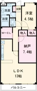 アプロード市川【3階】の間取り