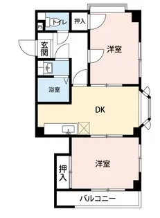 和幸マンション【1階】の間取り