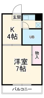 ヴァンベール本郷【201号室】の間取り
