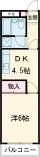 グリーンヒル【3階】の間取り