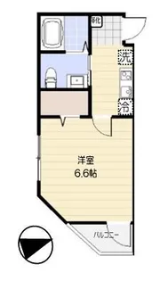 ソラーナレジデンス【2階】の間取り