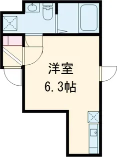 ヒルサイドレジデンス【1階】の間取り