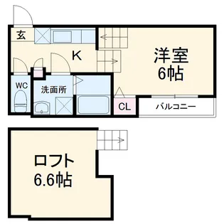 ヴィータ+N【1階】の間取り