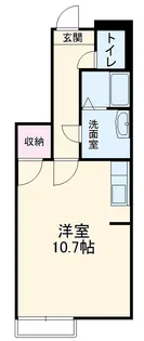 プランタン【1階】の間取り