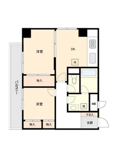 ミール千歳烏山【4階】の間取り