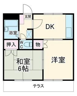 シティパレス北本第5【2階】の間取り