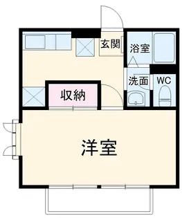 ドリームヴィラ【1階】の間取り