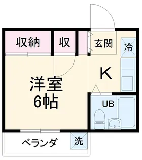 クレール日吉【2階】の間取り