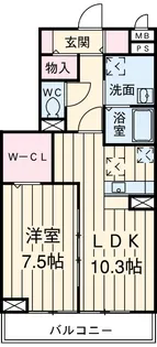 グランディオーソ【3階】の間取り