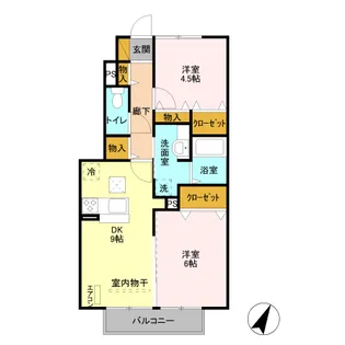 アークヒルズ【1階】の間取り