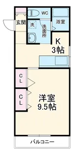 メゾン・ド・レスポワール【2階】の間取り