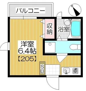 コンフォティア【2階】の間取り