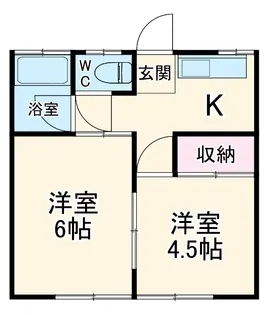 エル・カーサ上尾【103号室】の間取り