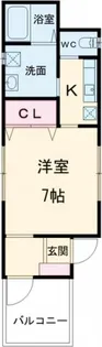 市川ビルⅡ【2階】の間取り