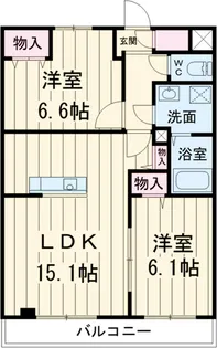 soleil levant【2階】の間取り
