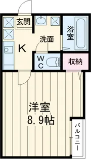 ル シエル上尾【1階】の間取り