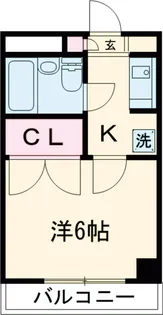 エスポワール園【1階】の間取り