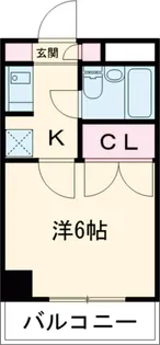 エスポワール園【4階】の間取り